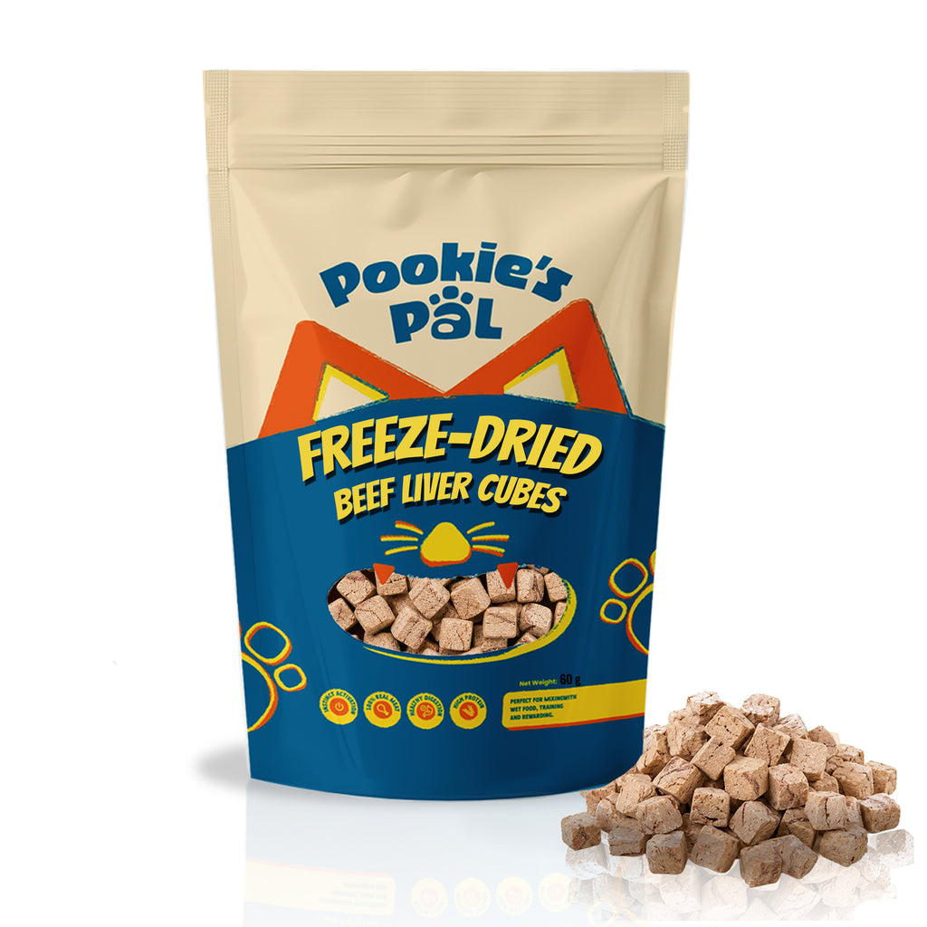 Freeze-Dried Beef Liver 60g