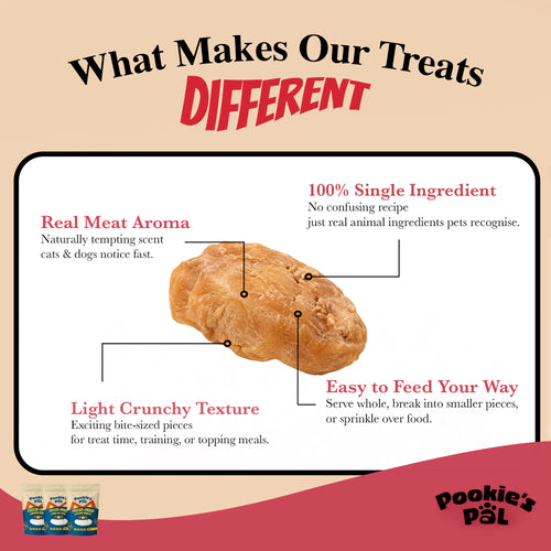 Freeze-Dried Chicken Hearts 40g